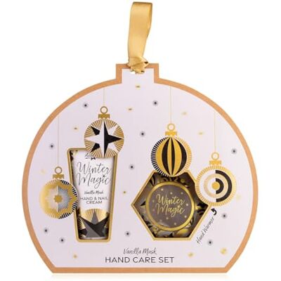 accentra Handpflegeset WINTER MAGIC in Geschenkbox, 2-teiliges Pflegeset für Frauen mit Handcreme & Handwärmer, festliches Geschenkset, Nagelcreme, Handlotion, Duft Vanilla Musk, Weihnachten accentra Handpflegeset WINTER MAGIC in Geschenkbox, 2-teiliges Pflegeset für Frauen mit Handcreme & Handwärmer, festliches Geschenkset, Nagelcreme, Handlotion, Duft Vanilla Musk, Weihnachten
