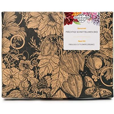 Magic Garden Seeds Prächtige Schnittblumen (Bio) Samen-Geschenkset mit 8 tollen Blumensorten für die Vase Magic Garden Seeds Prächtige Schnittblumen (Bio) Samen-Geschenkset mit 8 tollen Blumensorten für die Vase