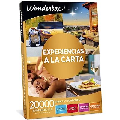 Wonderbox Geschenkbox mit Brief-Erlebnissen – originelles Geschenk für Männer, Frauen, Weihnachten, Geburtstag – für Menschen, die durch den Alltag gestresst sind. Wonderbox Geschenkbox mit Brief-Erlebnissen – originelles Geschenk für Männer, Frauen, Weihnachten, Geburtstag – für Menschen, die durch den Alltag gestresst sind.
