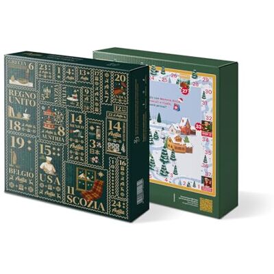 Wintem Adventskalender mit 24 Ländern der Welt Geschenke für Zuhause, Küche und Wellness, originelle Weihnachtsgeschenkidee mit integriertem Ganspiel und Deluxe Verpackung Wintem Adventskalender mit 24 Ländern der Welt Geschenke für Zuhause, Küche und Wellness, originelle Weihnachtsgeschenkidee mit integriertem Ganspiel und Deluxe Verpackung