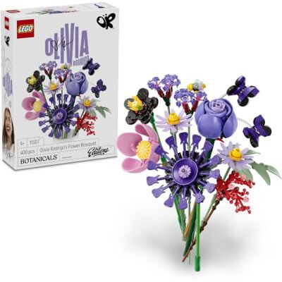 Lego Botanicals Editions Olivia Rodrigos Blumenstrauß 11 künstliche Blumen mit Rosen & Tulpen Zimmer Deko für das Regal oder Schreibtisch Geschenk für Mädchen & Jungen ab 9 Jahren 11507 Lego Botanicals Editions Olivia Rodrigos Blumenstrauß 11 künstliche Blumen mit Rosen & Tulpen Zimmer Deko für das Regal oder Schreibtisch Geschenk für Mädchen & Jungen ab 9 Jahren 11507