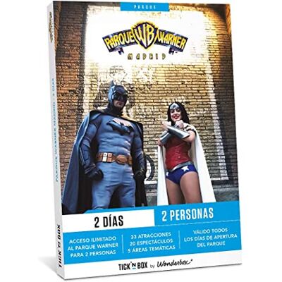 Wonderbox Tick'n Box Geschenkbox Warner Park 2 Tage / 1 Park Wonderbox Tick'n Box Geschenkbox Warner Park 2 Tage / 1 Park