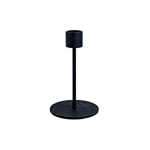 Cooee Design Kerzenleuchter Candlestick aus Metall in der Farbe Schwarz, Maße: 8cm x 8cm x 13cm, HI-029-03-BK Cooee Design Kerzenleuchter Candlestick aus Metall in der Farbe Schwarz, Maße: 8cm x 8cm x 13cm, HI-029-03-BK