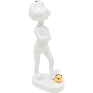 Kare Design Deko Figur Ball Girl, Weiß, Ballmädchen, Keramik, Handgearbeitet, Unikat, 29x15x8cm (H/B/T) Kare Design Deko Figur Ball Girl, Weiß, Ballmädchen, Keramik, Handgearbeitet, Unikat, 29x15x8cm (H/B/T)