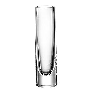 LEONARDO HOME Leonardo Novara Deko-Vase in modernem Design, schmale, zylinderförmige Glasvase für einzelne Blumen als Solifleurvase, Höhe: 16,4 cm, Durchmesser 4,5 cm, 120 ml, 018624 LEONARDO HOME Leonardo Novara Deko-Vase in modernem Design, schmale, zylinderförmige Glasvase für einzelne Blumen als Solifleurvase, Höhe: 16,4 cm, Durchmesser 4,5 cm, 120 ml, 018624