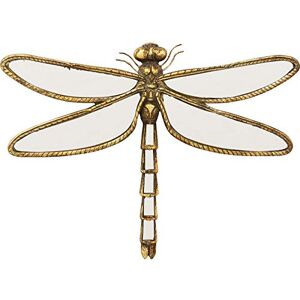 Kare Design Wandobjekt Dragonfly Mirror, Gold, 27x35x4 cm, Wandschmuck, Deko Objekt, Wohnaccessoire, Libellen Motiv, Verspiegelt, Wohnzimmer Kare Design Wandobjekt Dragonfly Mirror, Gold, 27x35x4 cm, Wandschmuck, Deko Objekt, Wohnaccessoire, Libellen Motiv, Verspiegelt, Wohnzimmer