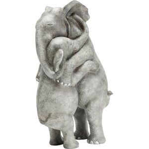 Kare Design Deko Figur Elephant Hug, Grau, 36x22x15 cm, Deko Objekt, Wohnaccessoire, Dekoration, Elefanten Motiv, Skulptur, Wohnzimmer Kare Design Deko Figur Elephant Hug, Grau, 36x22x15 cm, Deko Objekt, Wohnaccessoire, Dekoration, Elefanten Motiv, Skulptur, Wohnzimmer