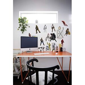 KOMAR Star Wars Helden Schurken Wandtattoo - 50x70 cm KOMAR Star Wars Helden Schurken Wandtattoo - 50x70 cm