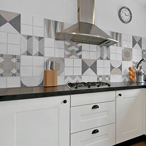 CREARREDA Selbstklebende Fliesen geometrisch 20 Stück 20x20 cm Made in Italy Selbstklebend fliesenaufkleber klebefliesen küche Selbstklebend fliesenaufkleber klebefliesen küche CREARREDA Selbstklebende Fliesen geometrisch 20 Stück 20x20 cm Made in Italy Selbstklebend fliesenaufkleber klebefliesen küche Selbstklebend fliesenaufkleber klebefliesen küche