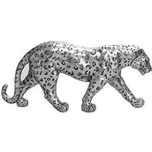 Polyroyal Gepardenstatue, Heimdekoration, Leoparden-Skulptur, Harz, sitzend, Gepardenfigur, Desktop-Tischdekoration, Dekoration für Zuhause, Büro, Gold oder Silber (gehend), silberfarben Polyroyal Gepardenstatue, Heimdekoration, Leoparden-Skulptur, Harz, sitzend, Gepardenfigur, Desktop-Tischdekoration, Dekoration für Zuhause, Büro, Gold oder Silber (gehend), silberfarben