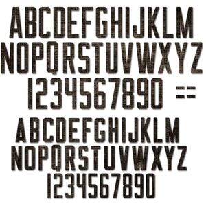 Tim Holtz Alphanumerisch Schablone - Schablone für Stanzen & Prägen Tim Holtz Alphanumerisch Schablone - Schablone für Stanzen & Prägen