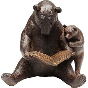 Kare Design Deko Figur Reading Bears, Braun, 18x20x16 cm, Deko Objekt, Wohnaccessoire, Dekoration, Bären Motiv, Handgefertigt, Wohnzimmer Kare Design Deko Figur Reading Bears, Braun, 18x20x16 cm, Deko Objekt, Wohnaccessoire, Dekoration, Bären Motiv, Handgefertigt, Wohnzimmer