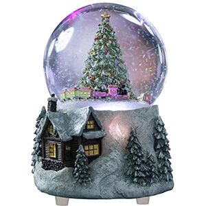 Juniland MG-7282 Schneekugel mit Weihnachtsbaum und automatischer Drehzug, Farbwechsel, Lichteffekt, 10,2 cm, spielt O Weihnachtsbaum (Weihnachtsbaum und Zug) Juniland MG-7282 Schneekugel mit Weihnachtsbaum und automatischer Drehzug, Farbwechsel, Lichteffekt, 10,2 cm, spielt O Weihnachtsbaum (Weihnachtsbaum und Zug)