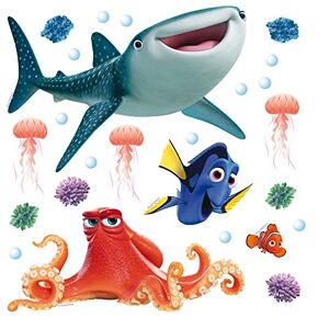 AG Design Dsiney Findet Dory Wand Sticker, PVC-Folie (Phtalate-Free), Mehrfarbig, 30 x 30 cm AG Design Dsiney Findet Dory Wand Sticker, PVC-Folie (Phtalate-Free), Mehrfarbig, 30 x 30 cm