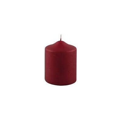 Fink Living, Kerze, Rot, H10cm, D 8cm, Stumpenkerze, Unparfümiert, Indoor, Klassisch, Rustikal, Röhre Fink Living, Kerze, Rot, H10cm, D 8cm, Stumpenkerze, Unparfümiert, Indoor, Klassisch, Rustikal, Röhre