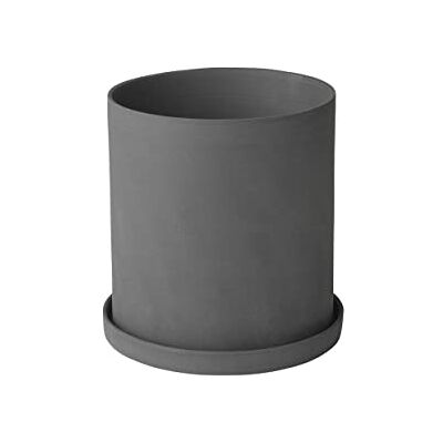 blomus -Nona- Kräutertopf Size L, Sanfter Grauton, Elegantes Wohnaccessoire, Farbe Pewter 66517 blomus -Nona- Kräutertopf Size L, Sanfter Grauton, Elegantes Wohnaccessoire, Farbe Pewter 66517