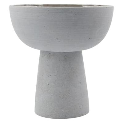 House Doctor - Marb Kerzenständer - 21cm, Grau House Doctor - Marb Kerzenständer - 21cm, Grau