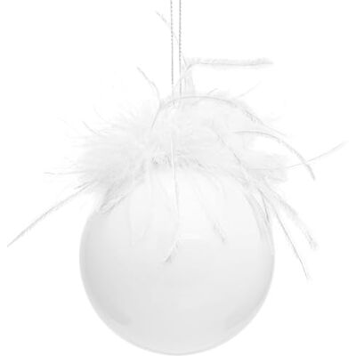 SIKORA Highlights 4er Set ausgefallene Christbaumkugeln besondere Weihnachtskugel Christbaumschmuck aus Glas Weiss 8cm, Farbe Modell:Modell Venedig Weiss, Höhe in cm:8 cm SIKORA Highlights 4er Set ausgefallene Christbaumkugeln besondere Weihnachtskugel Christbaumschmuck aus Glas Weiss 8cm, Farbe Modell:Modell Venedig Weiss, Höhe in cm:8 cm