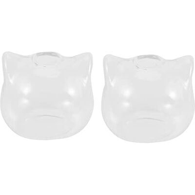 Mucshim Katzenpflanzer PflanzenDekor Dekoration Transparent Dekorative Glasvasen eignen sich für kreative Pflanzengestaltungen im Zuhause oder Büro. Mucshim Katzenpflanzer PflanzenDekor Dekoration Transparent Dekorative Glasvasen eignen sich für kreative Pflanzengestaltungen im Zuhause oder Büro.