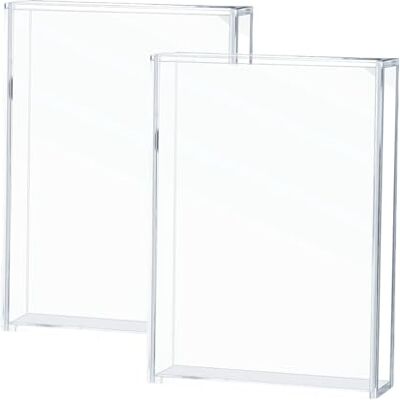 Htuteyy Acryl-Aufbewahrungsbox Präsentationen Anzeige 5x7Zoll Vielseitige Präsentationen für Trockenblumen, Fotos oder Sammlerstücke, transparente Paneele schützen vor . Htuteyy Acryl-Aufbewahrungsbox Präsentationen Anzeige 5x7Zoll Vielseitige Präsentationen für Trockenblumen, Fotos oder Sammlerstücke, transparente Paneele schützen vor .