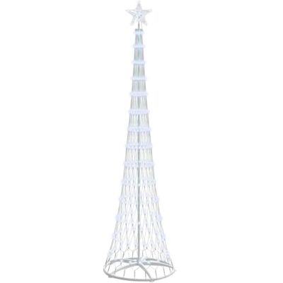 vidaXL LED-Weihnachtsbaum Kaltweiß 250 cm Metall vidaXL LED-Weihnachtsbaum Kaltweiß 250 cm Metall