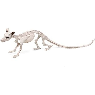 ATOSA Halloween Deko Ratte Skelett 34 cm ATOSA Halloween Deko Ratte Skelett 34 cm