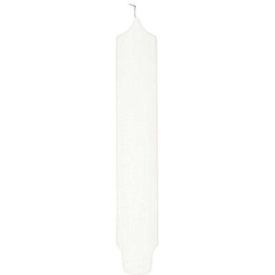 Fink Candle, getauchte Stabkerze, Paraffin, weiß, L. 3 cm, B. 3 cm, H. 25 cm Fink Candle, getauchte Stabkerze, Paraffin, weiß, L. 3 cm, B. 3 cm, H. 25 cm