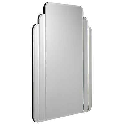 Croydex Art-Deco-Spiegel, abgeschrägt, 700 x 500 mm Croydex Art-Deco-Spiegel, abgeschrägt, 700 x 500 mm