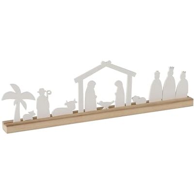 Spetebo Holz Weihnachtskrippe Silhouette weiß Natur 50 x 14 cm Weihnachts Deko Aufsteller Krippen Szene Dekoaufsteller Krippen Figuren Weihnachtsdeko Adventdeko Tischdeko Spetebo Holz Weihnachtskrippe Silhouette weiß Natur 50 x 14 cm Weihnachts Deko Aufsteller Krippen Szene Dekoaufsteller Krippen Figuren Weihnachtsdeko Adventdeko Tischdeko