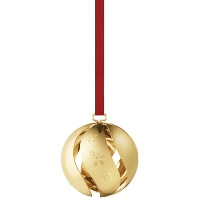 Jensen Weihnachtskugel 2024, vergoldet Jensen Weihnachtskugel 2024, vergoldet