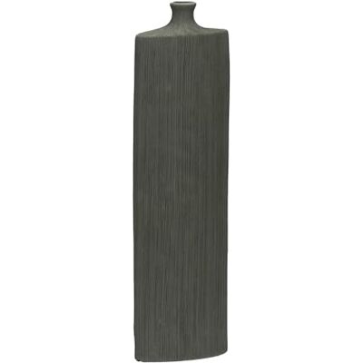 rituali domestici Vase Deco Monofiore mittel aus Steingut, 12,5 x 7 cm, Tiefe 40,5 cm, Kollektion Hanf rituali domestici Vase Deco Monofiore mittel aus Steingut, 12,5 x 7 cm, Tiefe 40,5 cm, Kollektion Hanf