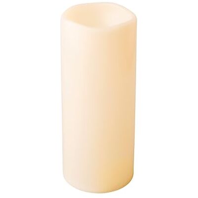 Lumineo LED Kerze mit Timer 12x30cm Indoor & Outdoor Kunstkerze mit 6 Stunden Timerfunktion Flammenlose Kerzen als Outdoorkerzen Tischkerzen Dekokerzen Stumpenkerzen Creme Warmweiß Lumineo LED Kerze mit Timer 12x30cm Indoor & Outdoor Kunstkerze mit 6 Stunden Timerfunktion Flammenlose Kerzen als Outdoorkerzen Tischkerzen Dekokerzen Stumpenkerzen Creme Warmweiß