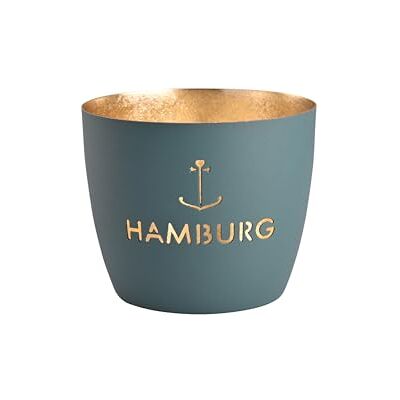 Gift Company Giftcompany Windlicht Madras Hamburg Anker Eisen Höhe 8,5 cm Windsor Blue Gold Gift Company Giftcompany Windlicht Madras Hamburg Anker Eisen Höhe 8,5 cm Windsor Blue Gold