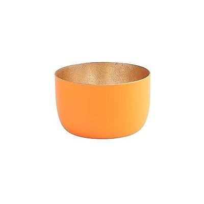 Gift Company Windlicht Madras S, Teelichthalter, Kerzenhalter, Eisen, Neon Orange, 5 cm, 1092503085 Gift Company Windlicht Madras S, Teelichthalter, Kerzenhalter, Eisen, Neon Orange, 5 cm, 1092503085