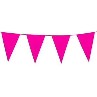 BF Souvenirs Pinke Wimpelkette 10m aus Kunststoff – Große Wimpel 20x30 cm – Wetterfeste Girlande für Indoor & Outdoor – Reißfest & Wiederverwendbar – Party Deko für Geburtstag, Hochzeit & Gartenparty (Pink) BF Souvenirs Pinke Wimpelkette 10m aus Kunststoff – Große Wimpel 20x30 cm – Wetterfeste Girlande für Indoor & Outdoor – Reißfest & Wiederverwendbar – Party Deko für Geburtstag, Hochzeit & Gartenparty (Pink)