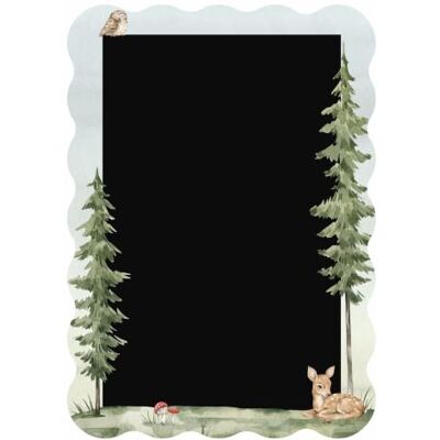 Komar Tafelsticker Woodland Whimsy, 50x70 cm, beschreibbar Schule, Kreidefolie Komar Tafelsticker Woodland Whimsy, 50x70 cm, beschreibbar Schule, Kreidefolie