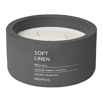 blomus Duftkerze -FRAGA- Farbe Magnet Größe Ø 13 cm Duft Soft Linen Aus Beton und Sojawachs; Für eine angenehme Duftatmosphäre; Maße 13,2 x 13,2 x 7 cm blomus Duftkerze -FRAGA- Farbe Magnet Größe Ø 13 cm Duft Soft Linen Aus Beton und Sojawachs; Für eine angenehme Duftatmosphäre; Maße 13,2 x 13,2 x 7 cm