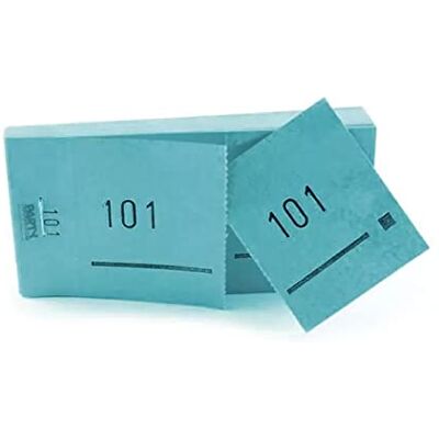 PARTY DISCOUNT Doppelnummern- Block 1000 Abrisse Nr. 4001-5000 blau PARTY DISCOUNT Doppelnummern- Block 1000 Abrisse Nr. 4001-5000 blau