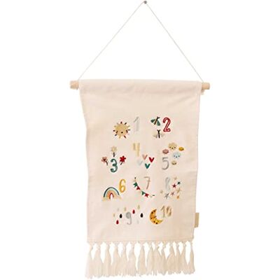 Papierdrachen Wanddeko für Jungen und Mädchen Dekoration aus Stoff für das Kinderzimmer Boho Wandteppich Wandbehang mit Zahlen Set 2 Papierdrachen Wanddeko für Jungen und Mädchen Dekoration aus Stoff für das Kinderzimmer Boho Wandteppich Wandbehang mit Zahlen Set 2