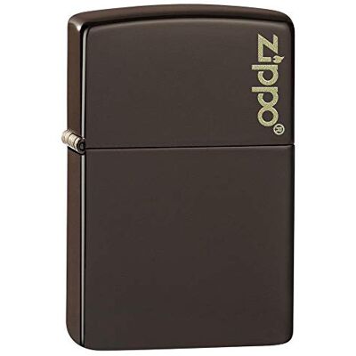 Zippo Braune Logo Zündholz - Klassische Winddichte Eleganz Zippo Braune Logo Zündholz - Klassische Winddichte Eleganz