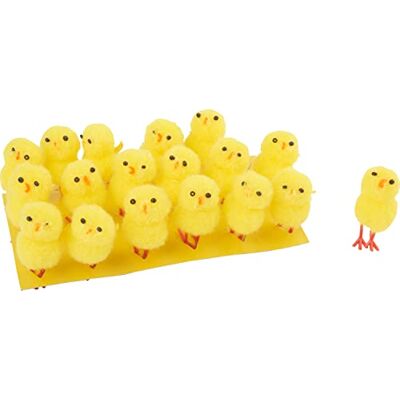 VBS Chenille Küken Set 18 STK 4 cm Figuren aus Kunststoff Polyester VBS Chenille Küken Set 18 STK 4 cm Figuren aus Kunststoff Polyester