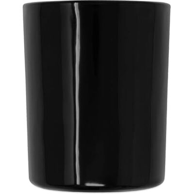 DistrEbution Kerzenglas schwarz glänzend 1 Stück Dekoglas Teelichthalter 85 x Ø 70 mm Tischdeko 200 ml DistrEbution Kerzenglas schwarz glänzend 1 Stück Dekoglas Teelichthalter 85 x Ø 70 mm Tischdeko 200 ml