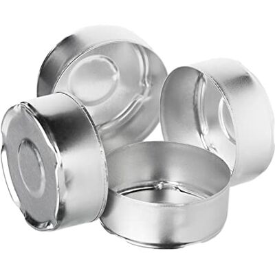 NKlaus 2000 Stück Teelichthüllen aus Aluminium, Ø 37,5 mm Die leeren silbernen Teelichtdosen haben die Maße 3,75 x 1,5 cm (DxH) und dienen als Teelichthalter und Teelichtschalen NKlaus 2000 Stück Teelichthüllen aus Aluminium, Ø 37,5 mm Die leeren silbernen Teelichtdosen haben die Maße 3,75 x 1,5 cm (DxH) und dienen als Teelichthalter und Teelichtschalen