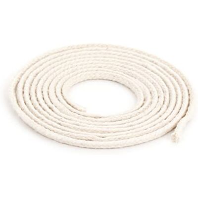 NKlaus Runddocht 5m x 2,5mm aus 100% Reiner Baumwolle für Öllampen NKlaus Runddocht 5m x 2,5mm aus 100% Reiner Baumwolle für Öllampen