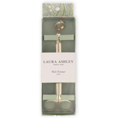 Laura Ashley Dochtschere Gold Elegante Kerzenschere für optimale Kerzenpflege Hochwertiger Wick Trimmer zum Kürzen von Kerzendochten Reduziert Ruß & verlängert die Brenndauer Laura Ashley Dochtschere Gold Elegante Kerzenschere für optimale Kerzenpflege Hochwertiger Wick Trimmer zum Kürzen von Kerzendochten Reduziert Ruß & verlängert die Brenndauer