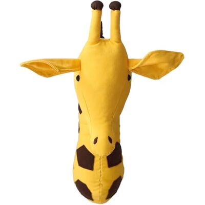 DUNMW 3D Wandbehang, Leinwand Tierkopf Wanddekoration, Kinderzimmer Wanddekorationen Wandkunst Hängende Kinderzimmer Wand Tür Anhänger Spielzeug für Jungen, Mädchen, Kinderzimmer DUNMW 3D Wandbehang, Leinwand Tierkopf Wanddekoration, Kinderzimmer Wanddekorationen Wandkunst Hängende Kinderzimmer Wand Tür Anhänger Spielzeug für Jungen, Mädchen, Kinderzimmer