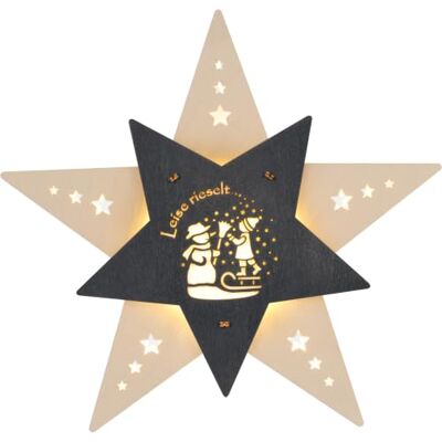 WEIGLA Schneeflocken LED Weihnachtsstern - Innen Dekoration WEIGLA Schneeflocken LED Weihnachtsstern - Innen Dekoration
