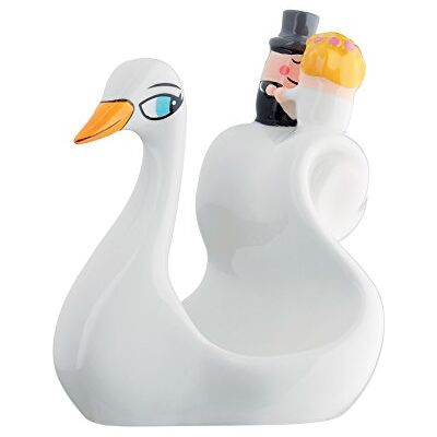 Alessi AMGI58 Bonbonniere, Porzellan, weiß, 8 x 0,326 x 5 cm Alessi AMGI58 Bonbonniere, Porzellan, weiß, 8 x 0,326 x 5 cm