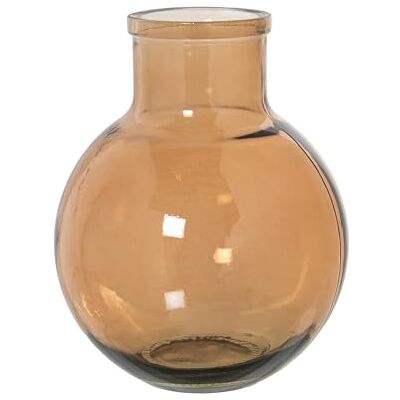DRW Marron Recyceltes Glasvase - Blumentopf DRW Marron Recyceltes Glasvase - Blumentopf