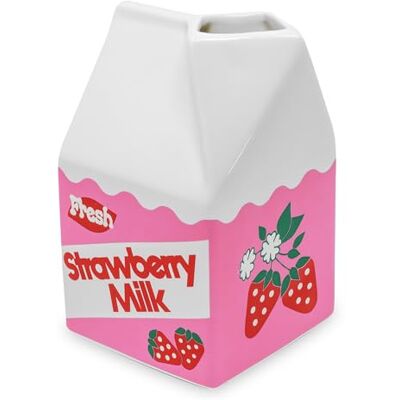 Ban.do Erdbeer-Milch Vase - Blumen & Küchen-Deko Ban.do Erdbeer-Milch Vase - Blumen & Küchen-Deko
